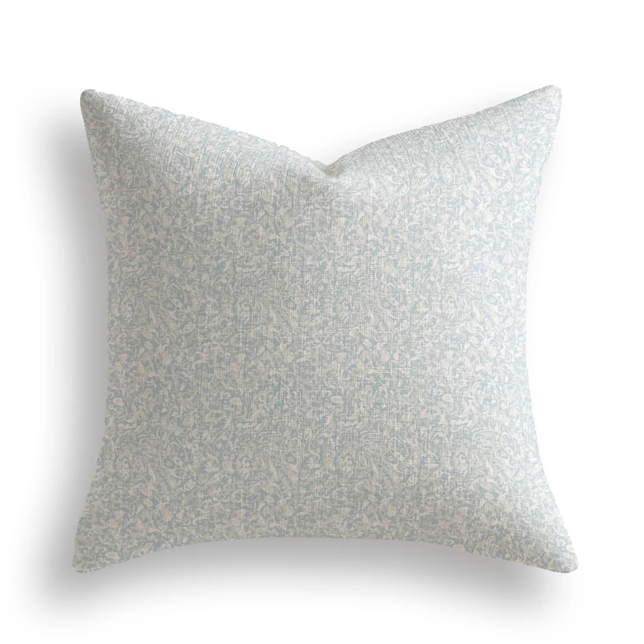 Estuary Throw Pillow in Moon by Emily Daws — Waterways Collection, made-to-order on Belgian linen