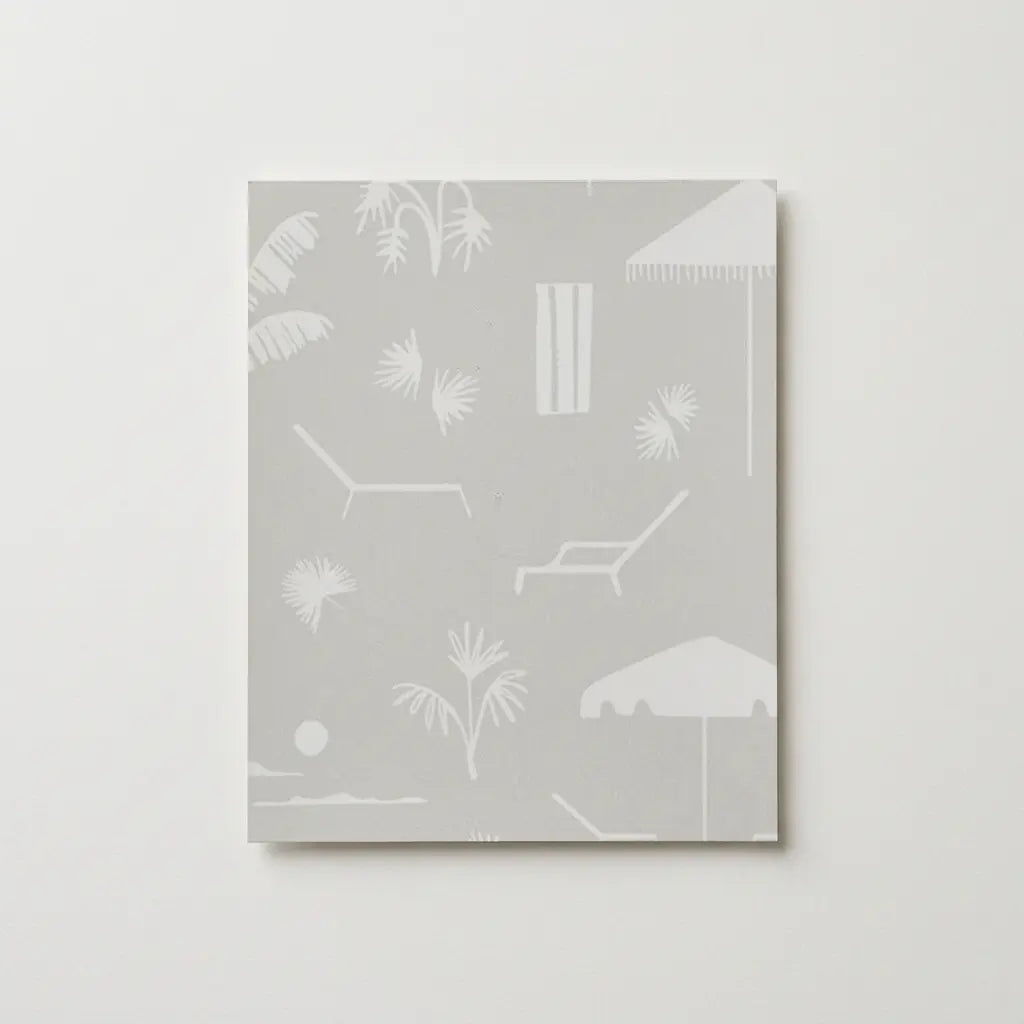 Folly Toile Wallpaper Swatch in Sand