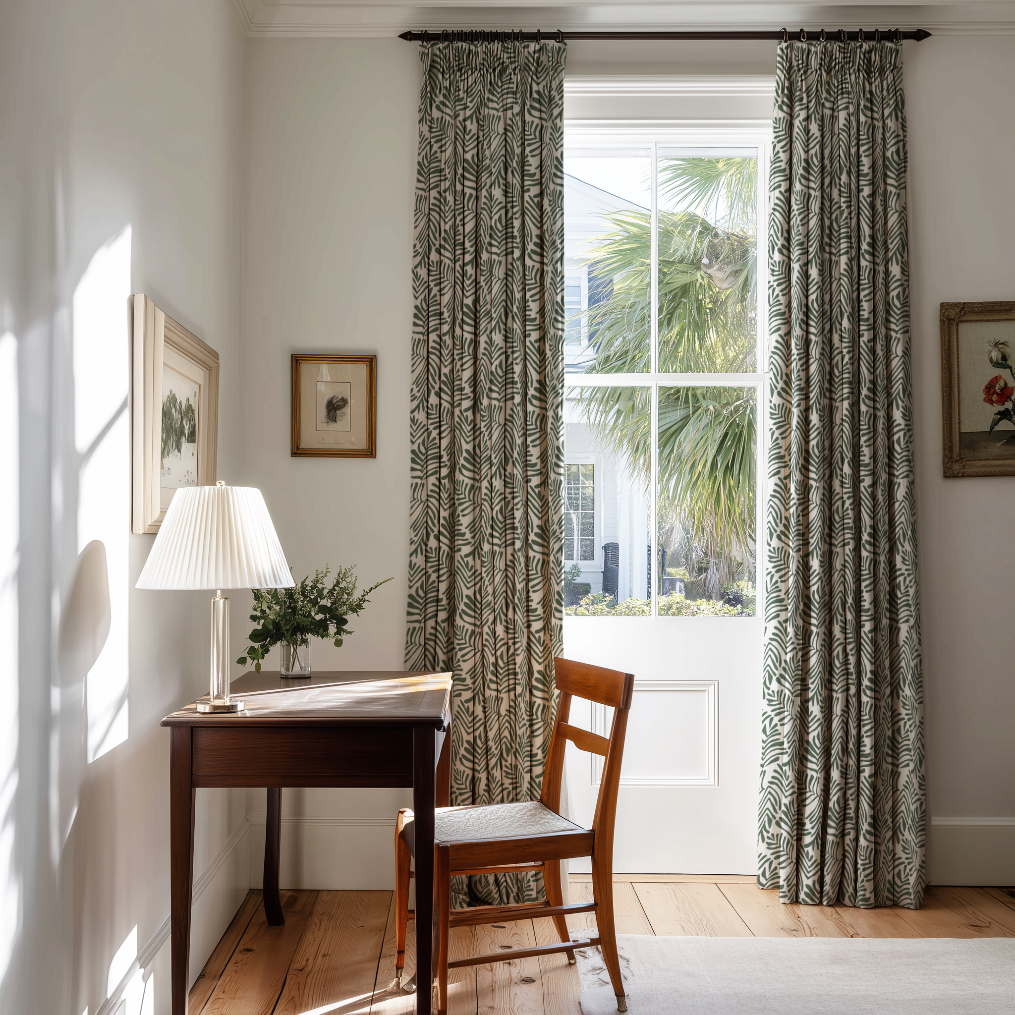 Frond Fabric in Alpine