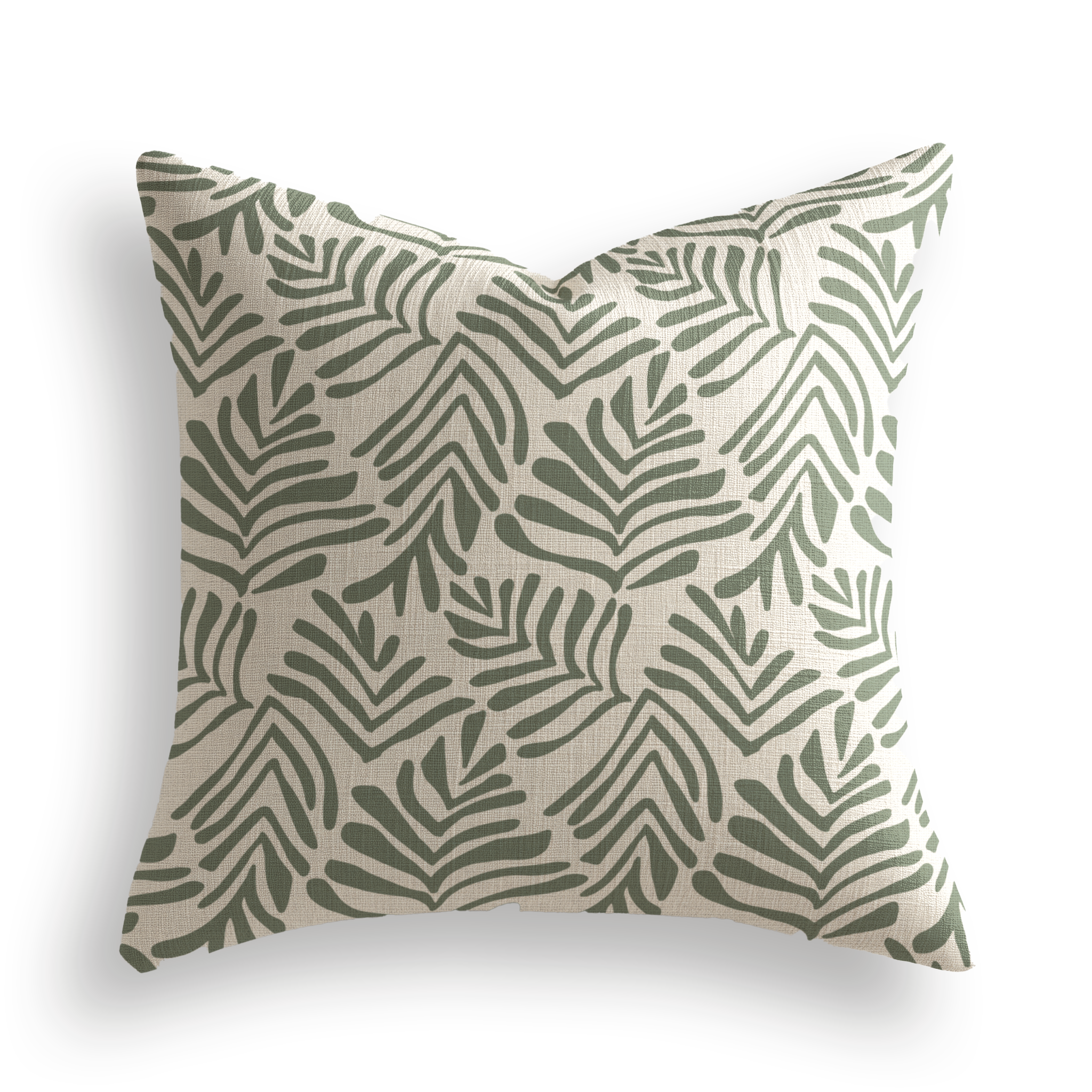 Frond Pillow in Alpine