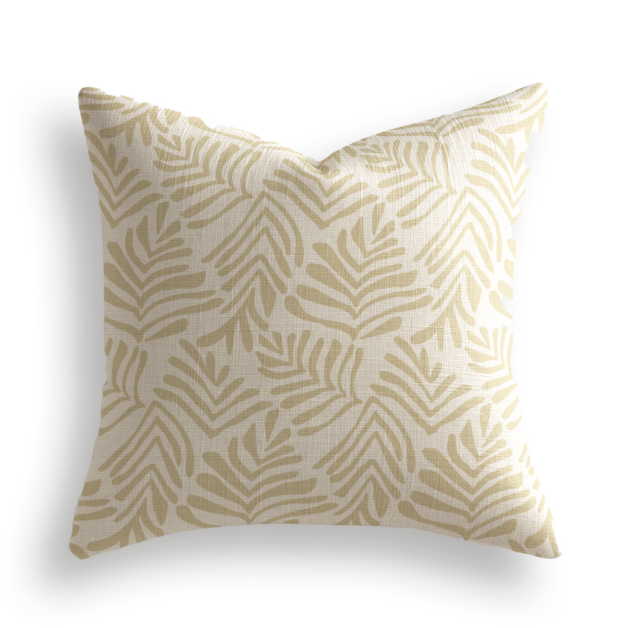 Frond Pillow in Marigold