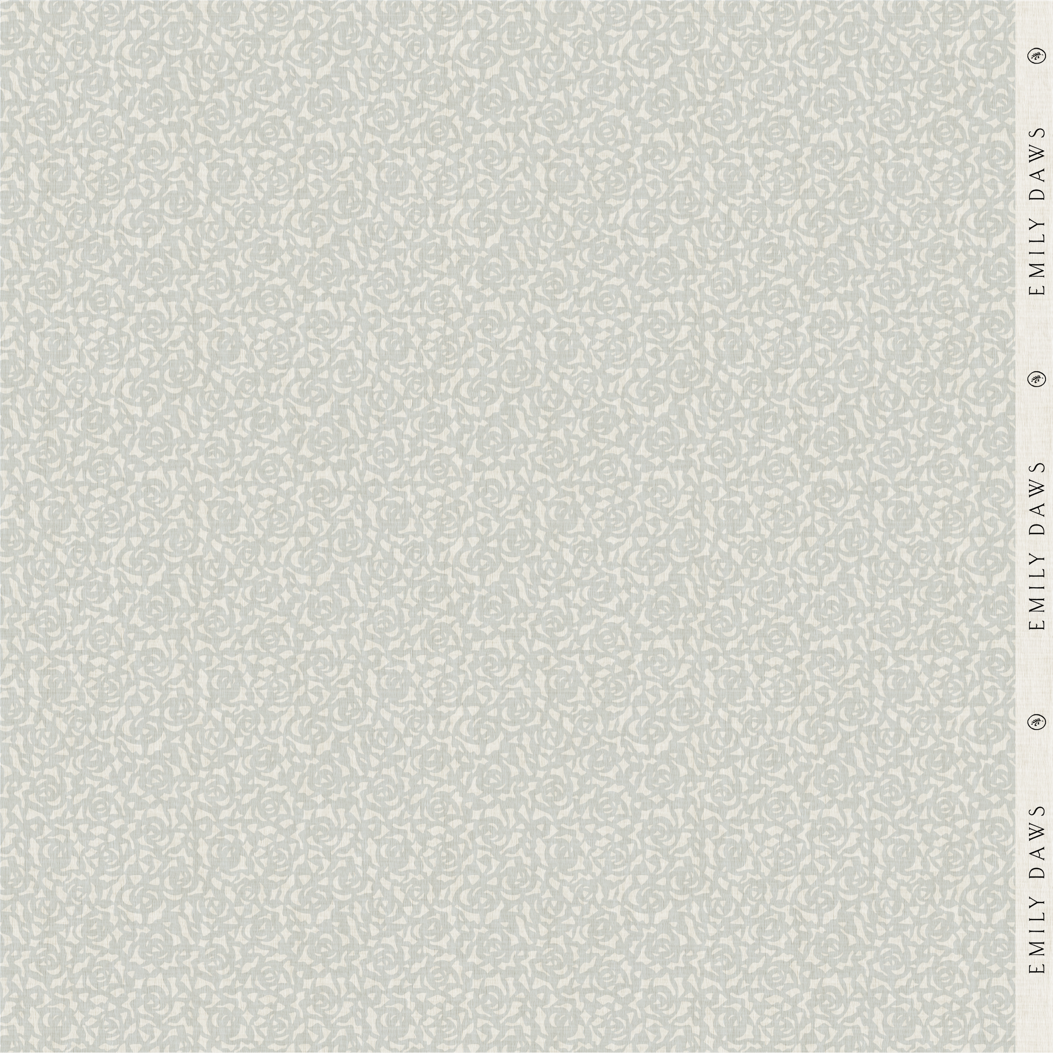Gardenia fabric in Mist by Emily Daws styled in an interior β Charleston Collection