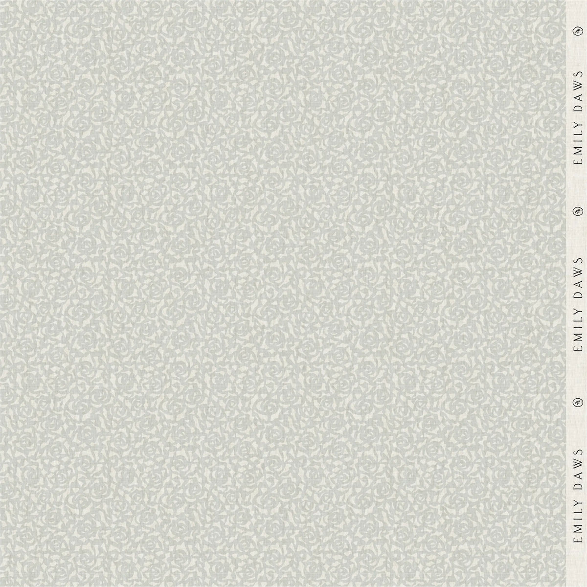 Gardenia fabric in Mist by Emily Daws styled in an interior — Charleston Collection