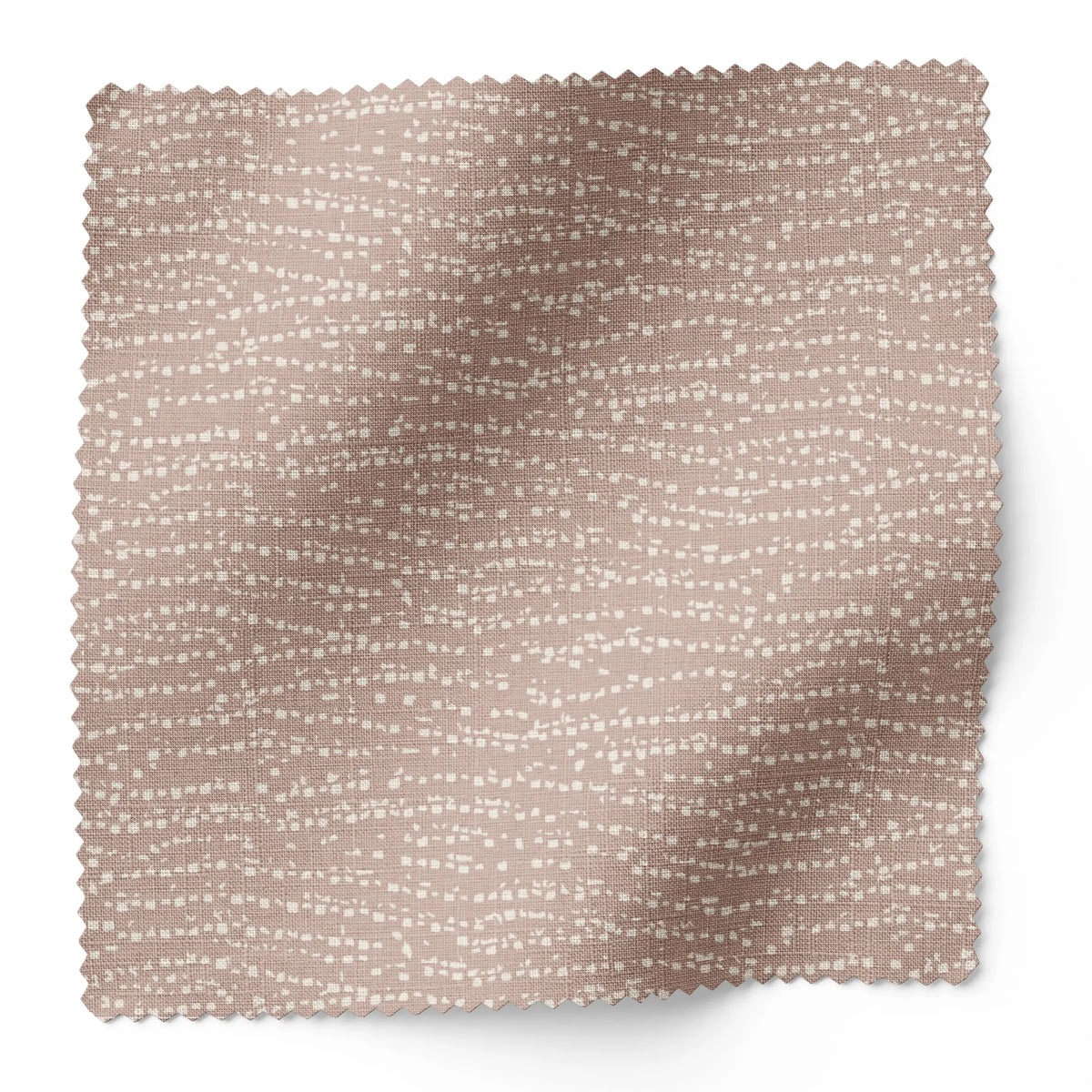 Harbor fabric swatch in Camellia by Emily Daws — 6x6 Belgian linen sample, Waterways Collection
