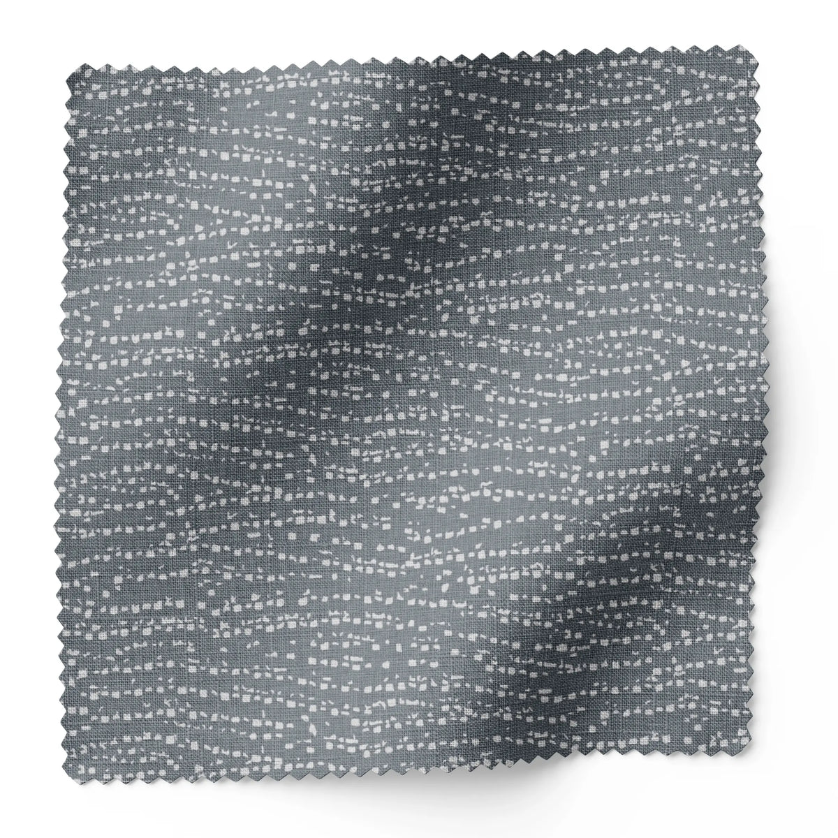 Harbor fabric swatch in Windward by Emily Daws — 6x6 Belgian linen sample, Waterways Collection