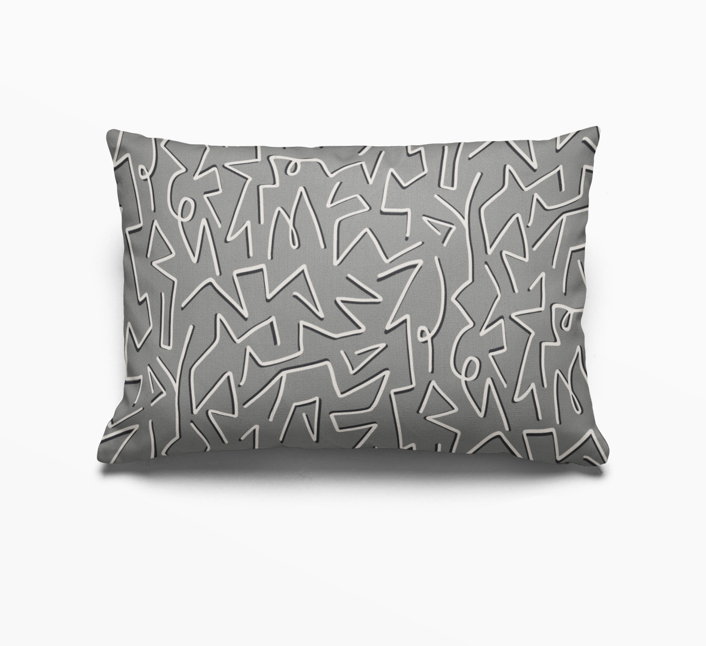 Emily Daws pillow in small-batch fabric, designed for southern-inspired decor.