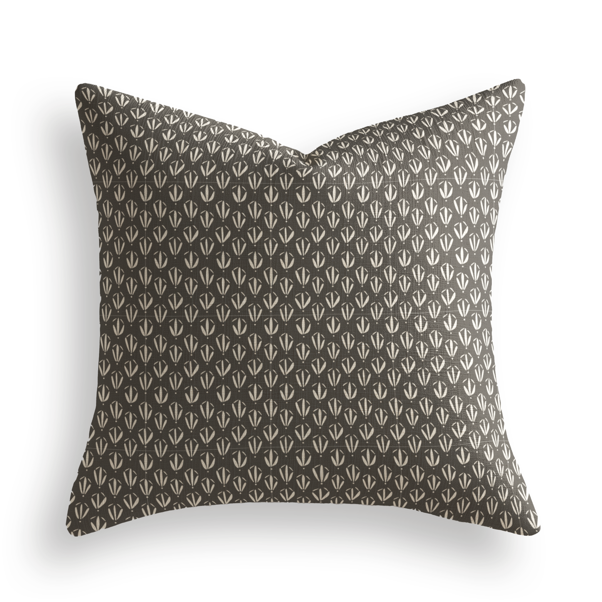 Kiawah Pillow in Coal