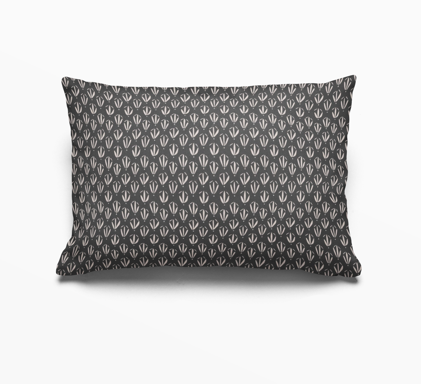 Single pillow by Emily Daws featuring refined, small-batch textile design.
