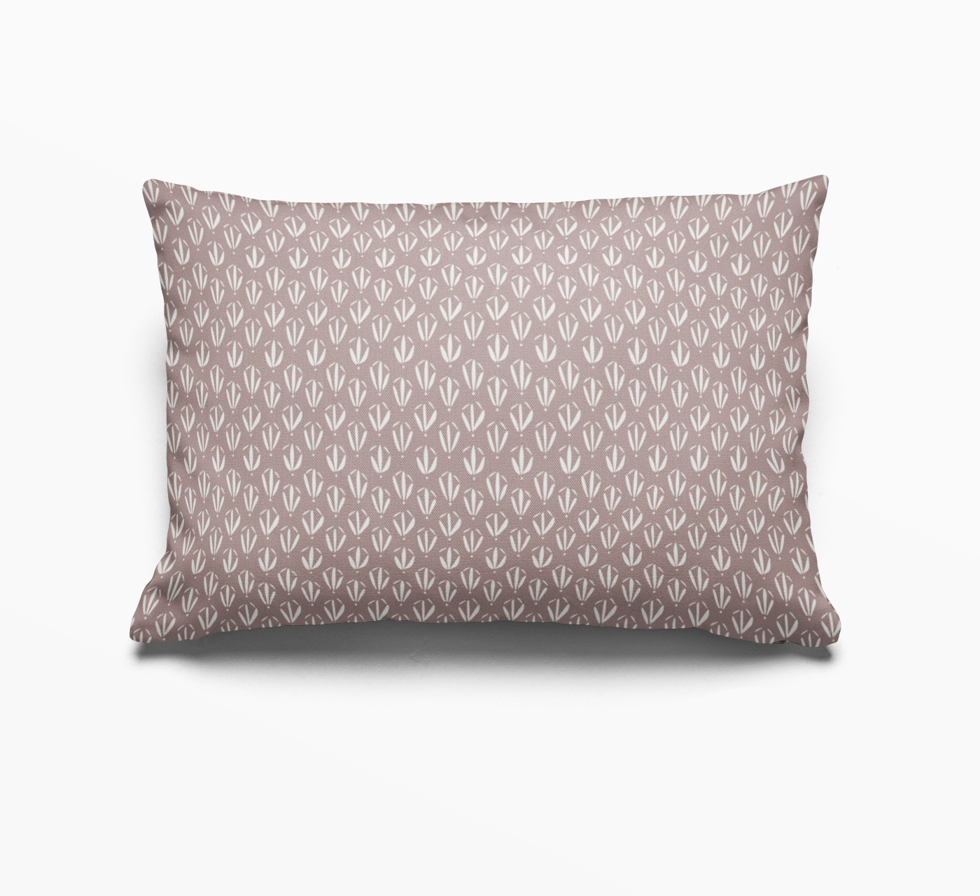 Single pillow in small-batch fabric by Emily Daws, designed for southern-inspired decor.