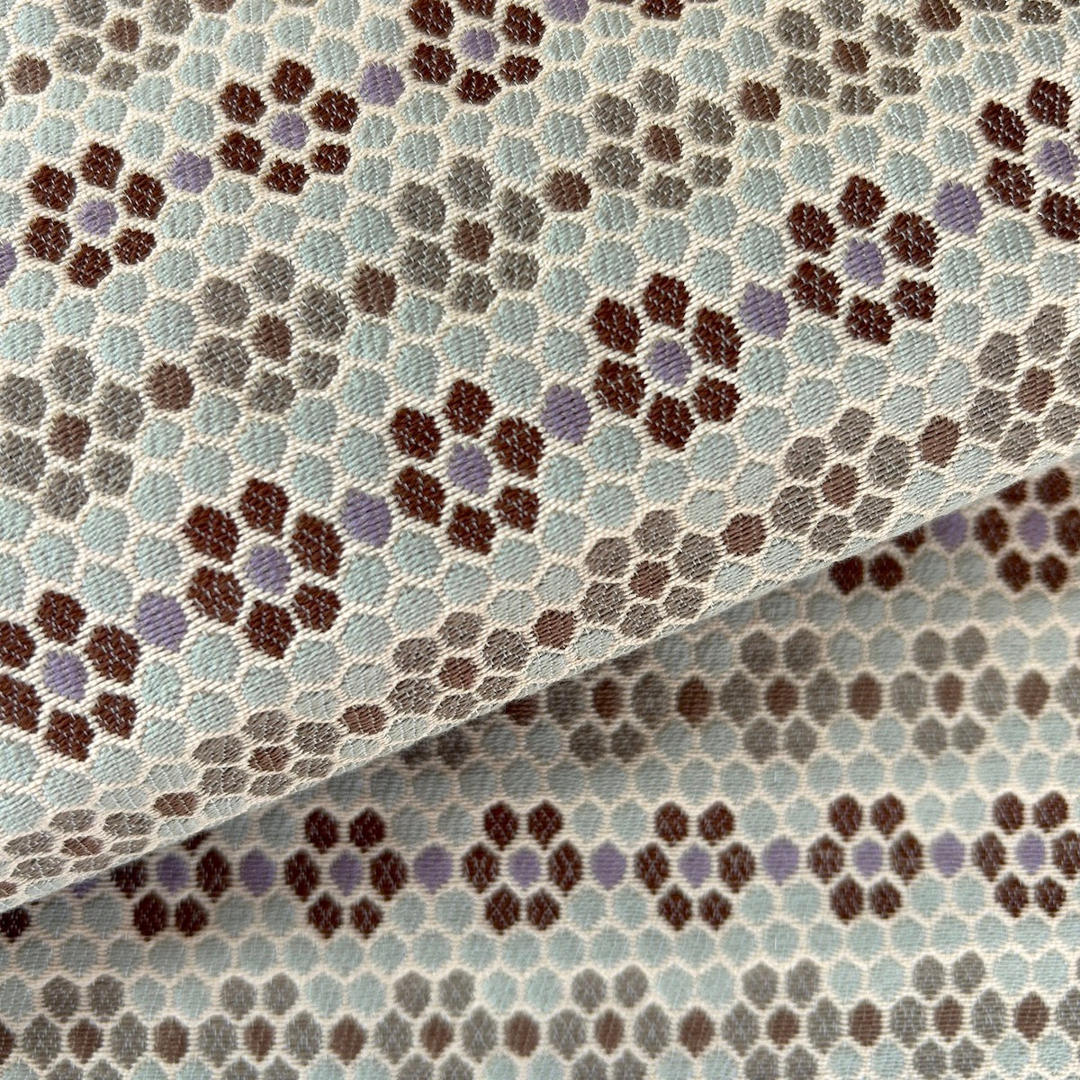 Woven linen fabric by Emily Daws designed for trade professionals sourcing artful textiles for residential interiors.