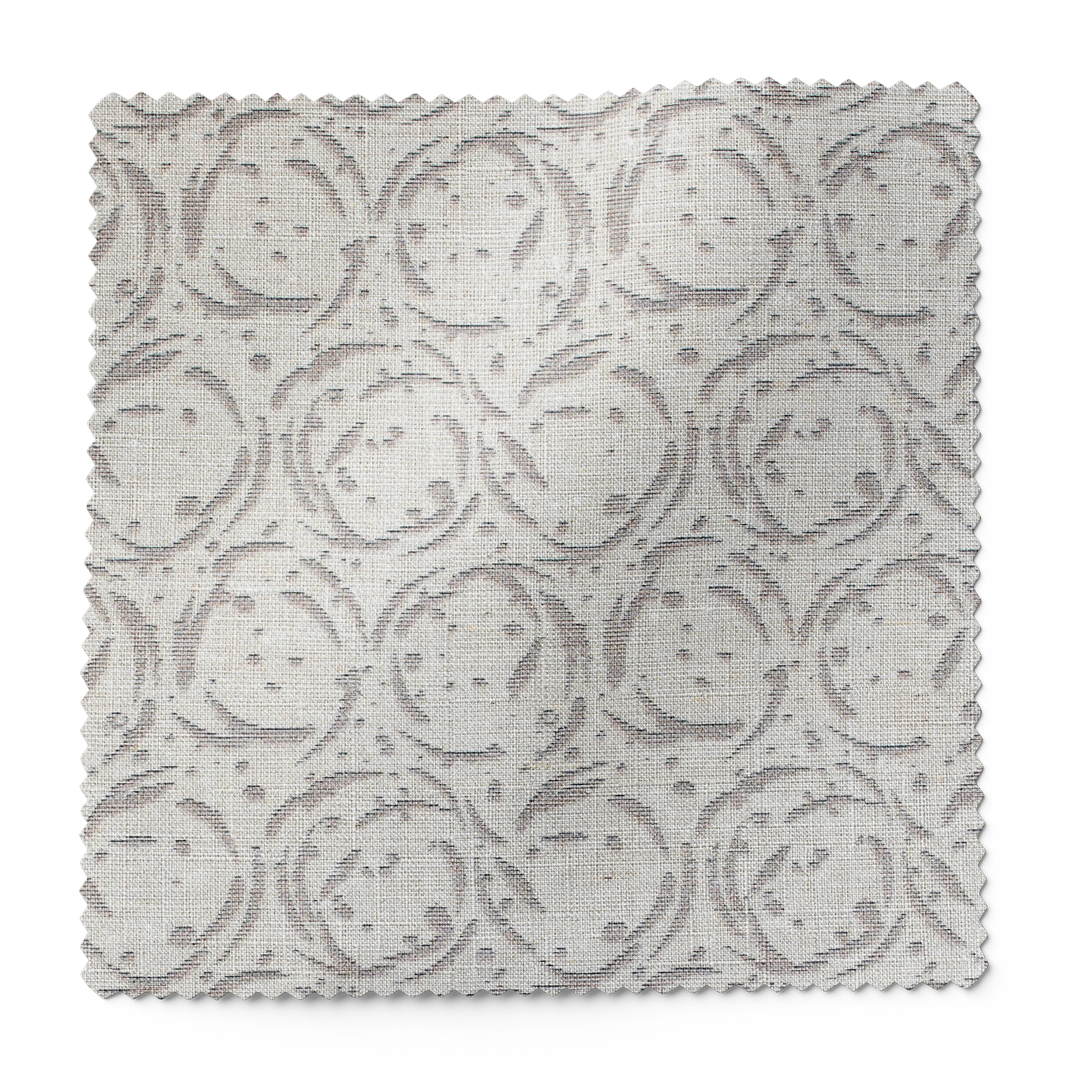 Designer fabric by Emily Daws in Belgian linen, perfect for pillows, drapery, and Southern-inspired interiors.