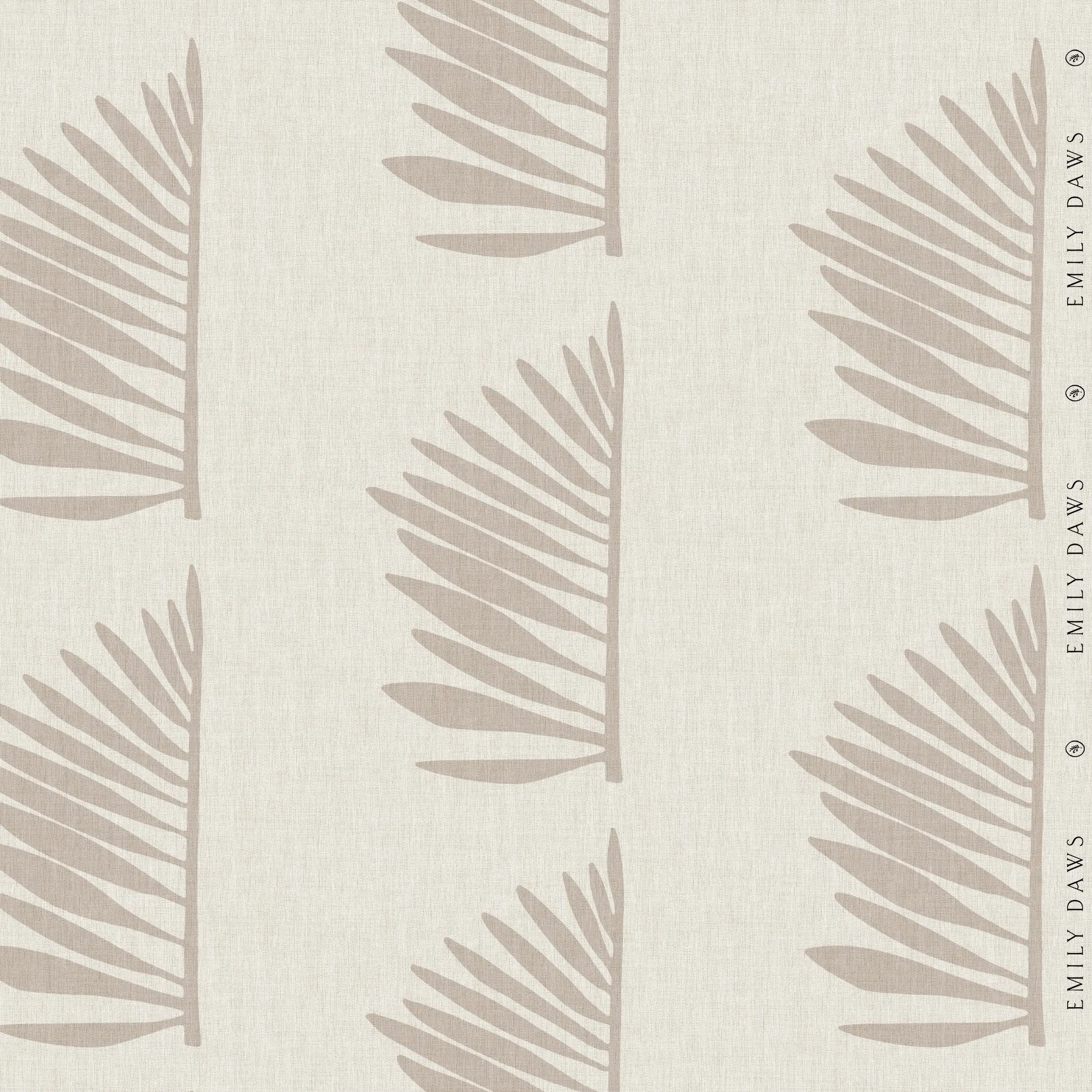 Palmetto Clay fabric by Emily Daws — Charleston Collection, available by the yard for drapery and upholstery