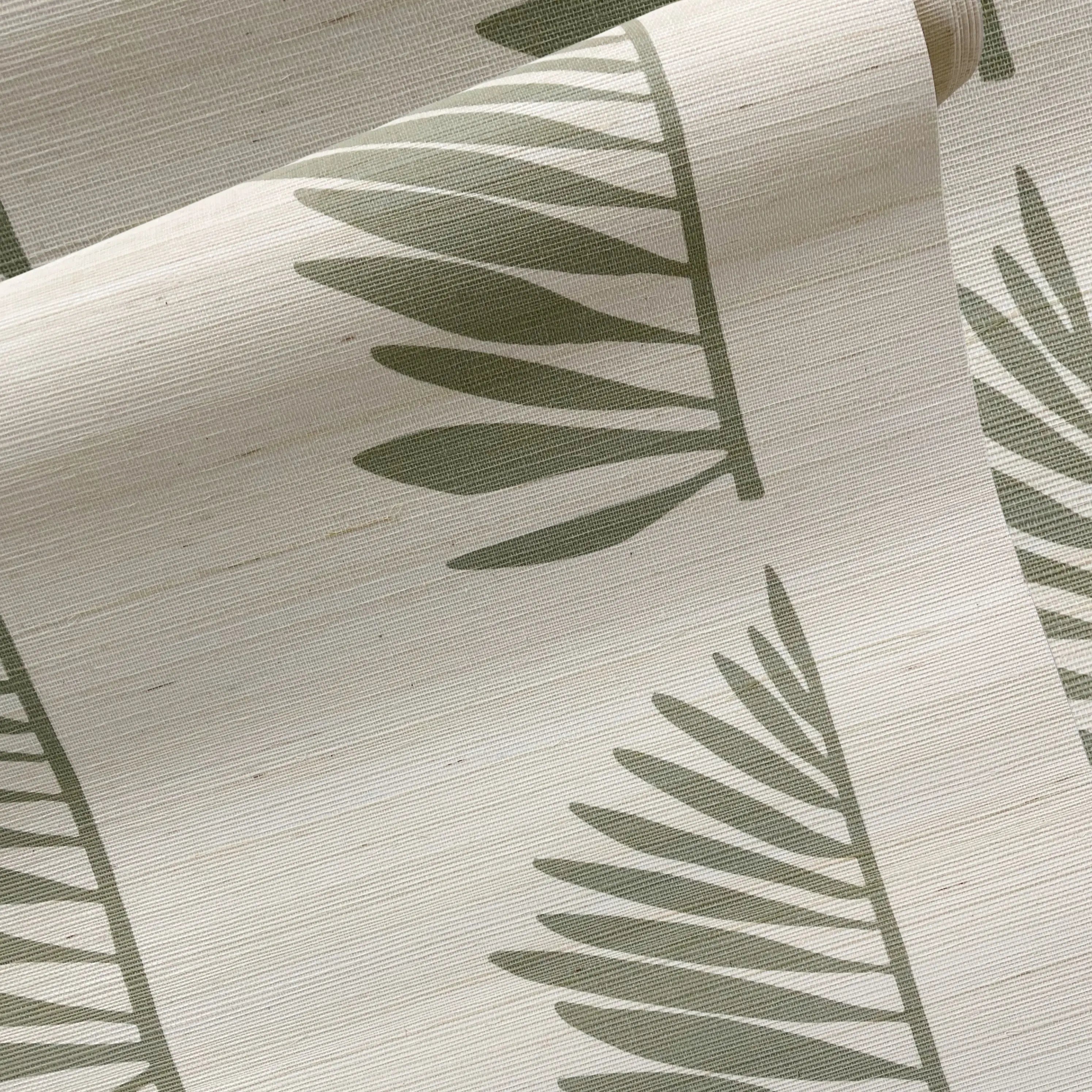 Palmetto Grasscloth in Sage