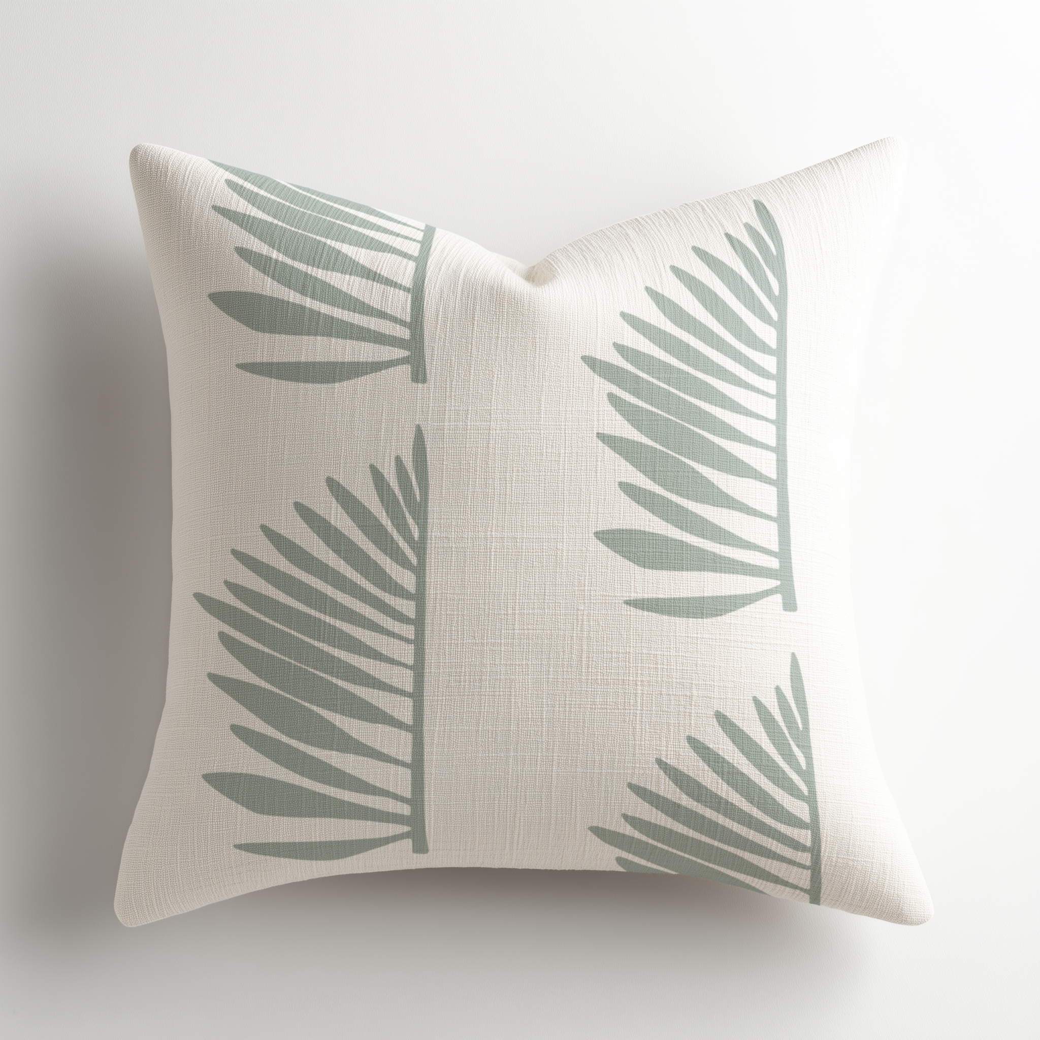 Palmetto Pillow in Leaf