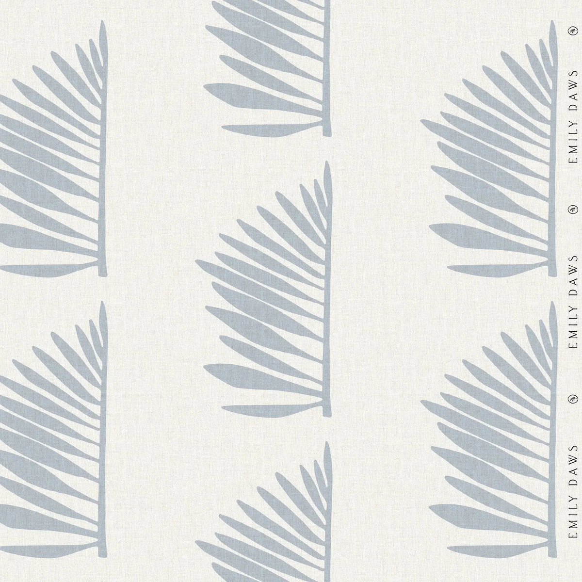 Palmetto fabric in Sea by Emily Daws β Charleston Collection, available by the yard for drapery and upholstery