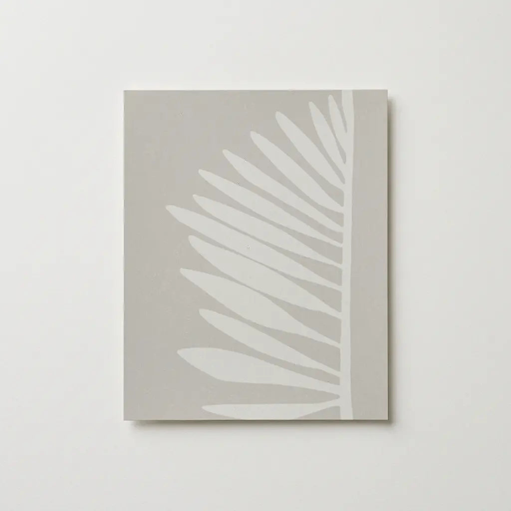 Palmetto Wallpaper Swatch in Shell