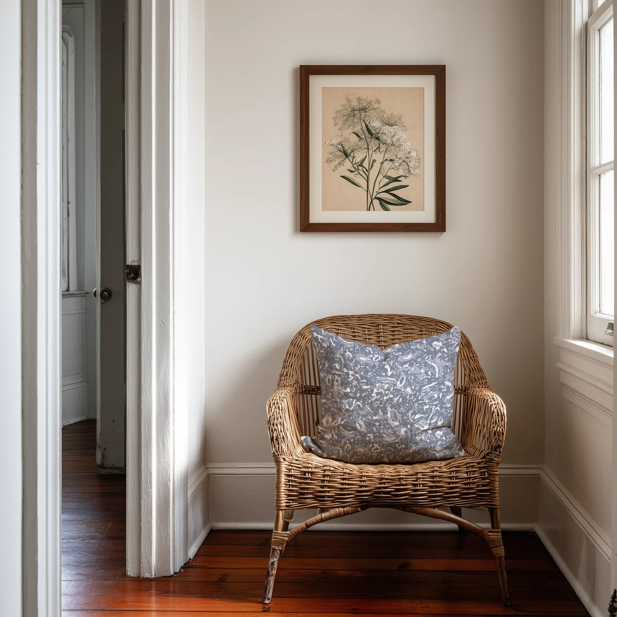 River Reef Royal fabric by Emily Daws — Waterways Collection, available by the yard for drapery and upholstery
