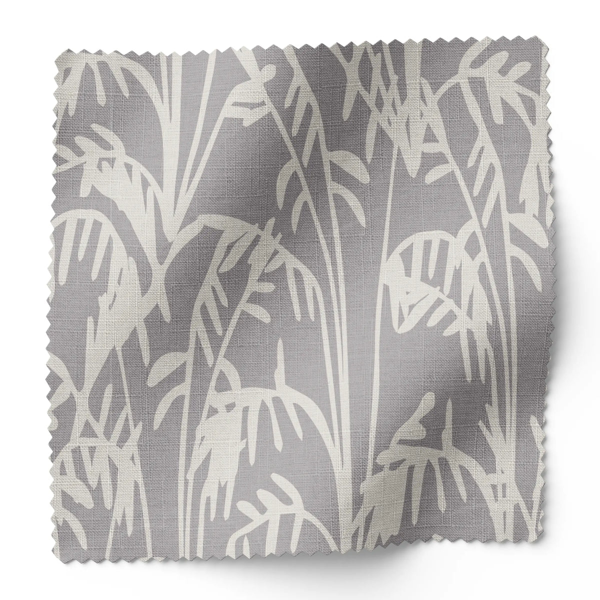 Seabrook fabric swatch in Twilight by Emily Daws — 6x6 Belgian linen sample, Sea Island Collection