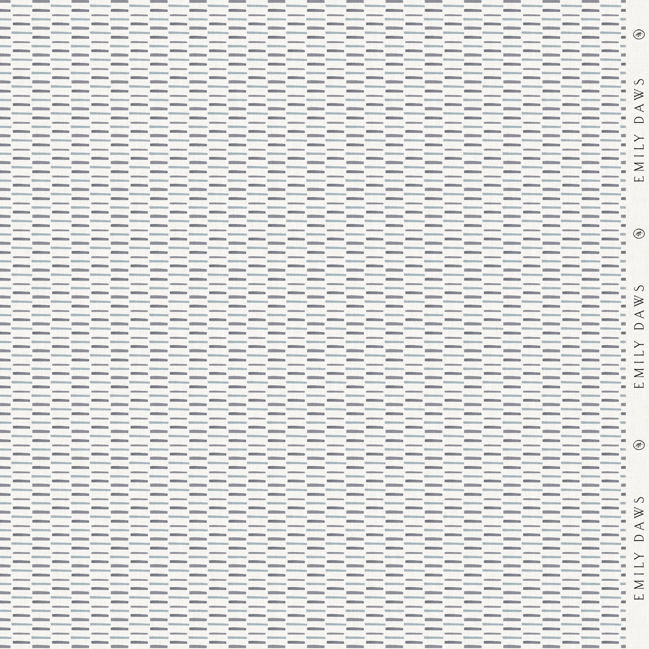 sweetgrass fabric in slate by emily daws swatch view showing pattern and color details for interiors