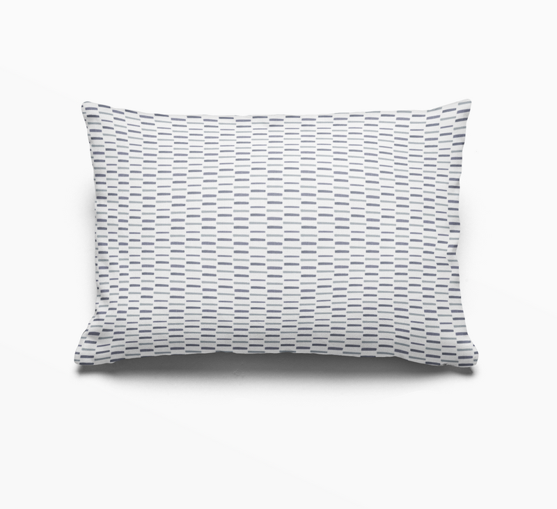Sweetgrass Pillow in Slate