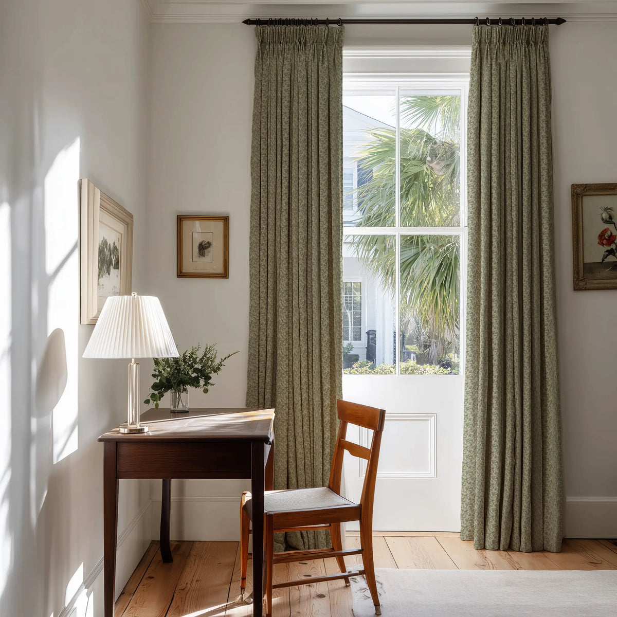Tortoise Thyme fabric by Emily Daws — Fauna Collection, available by the yard for drapery and upholstery