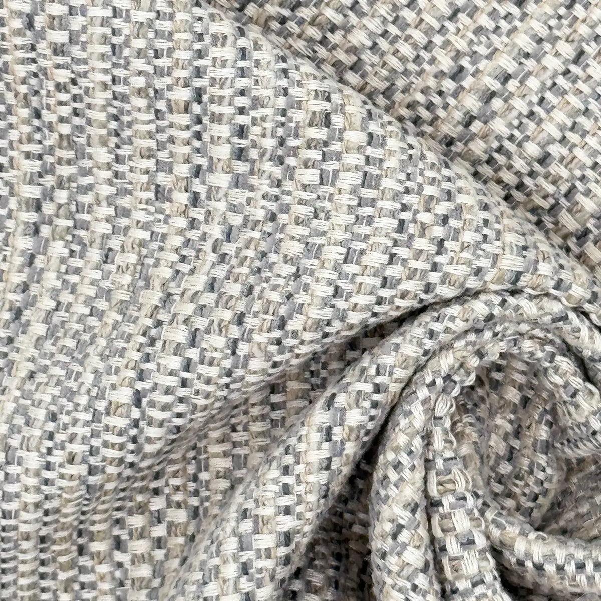 Tweed Fabric in River Rock