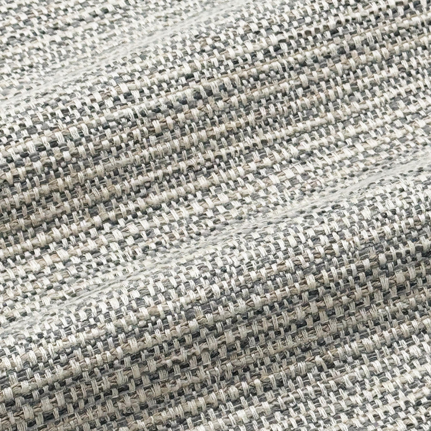 Tweed Fabric Swatch in River Rock