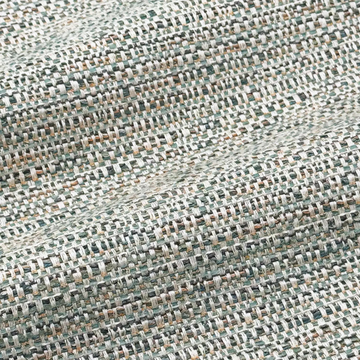 Tweed Fabric in Saltwater
