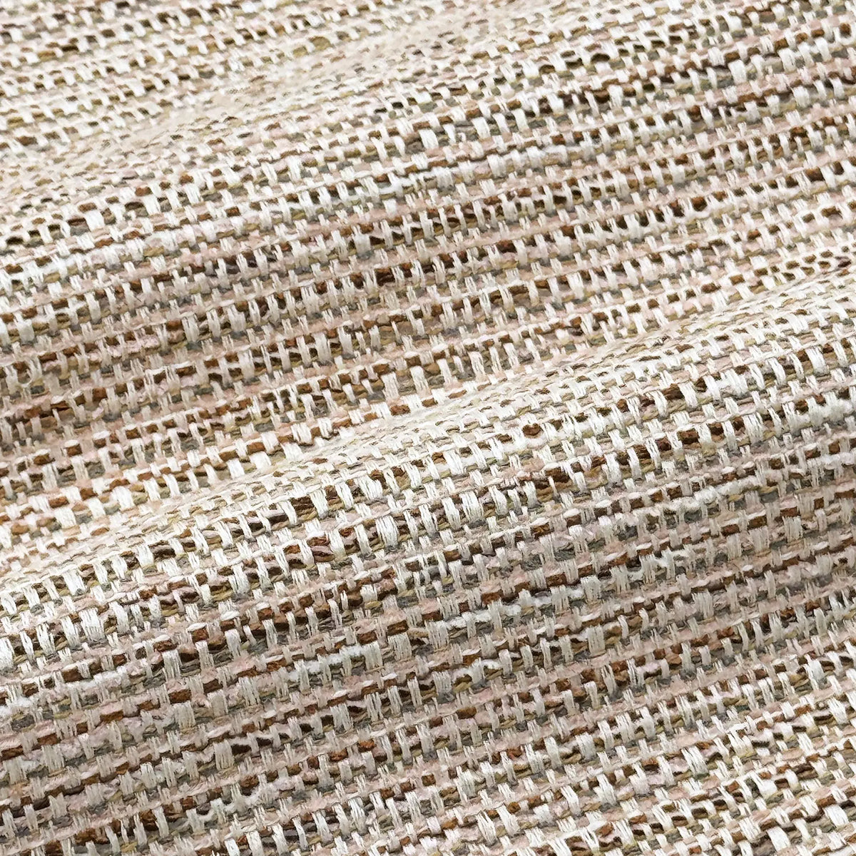Tweed Fabric in Sunset