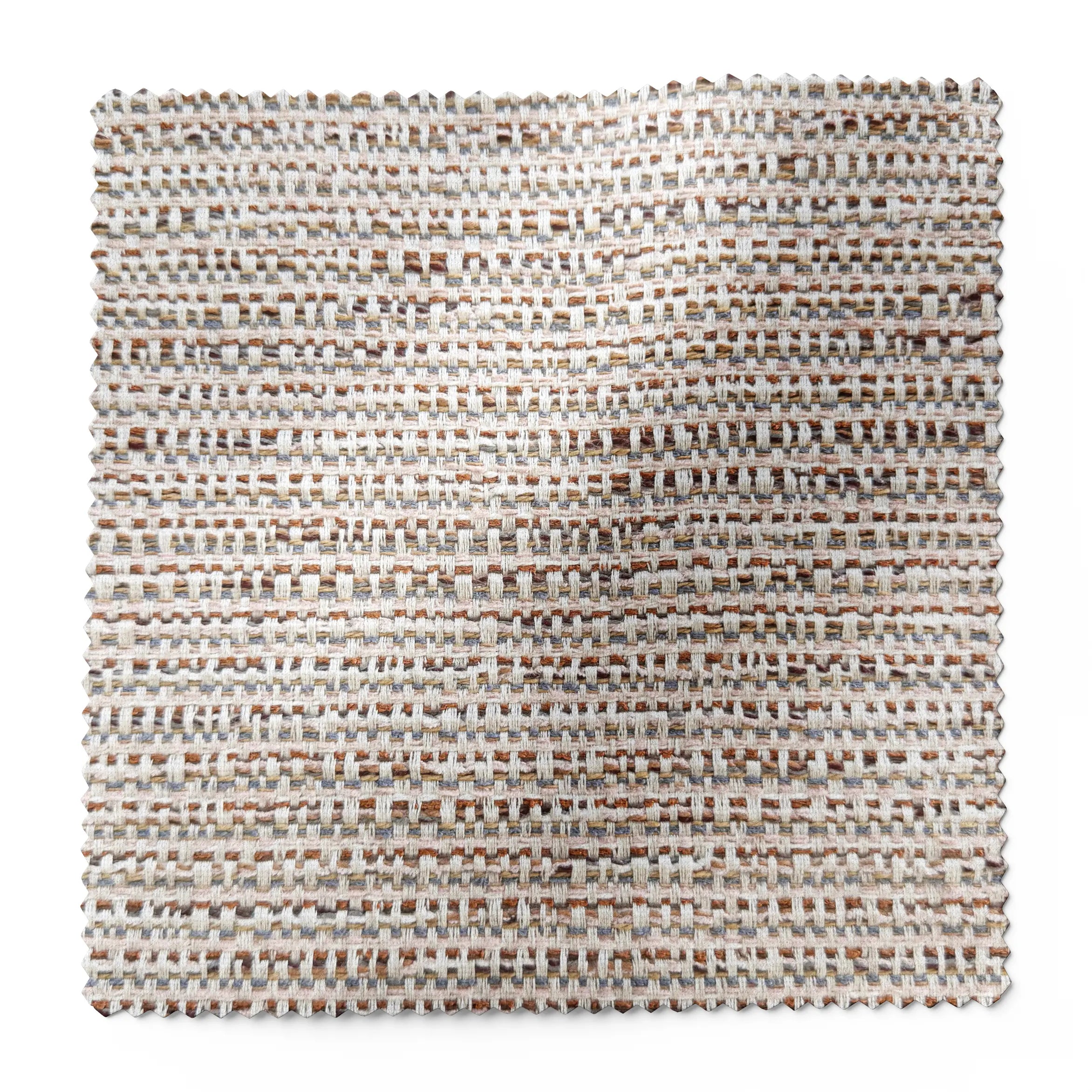 Tweed Fabric Swatch in Sunset
