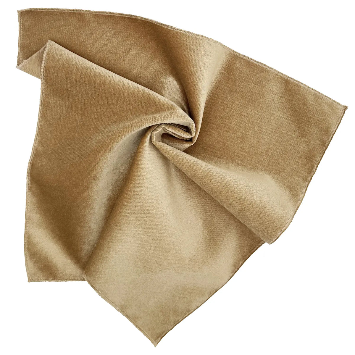 Velvet Fabric in Copper