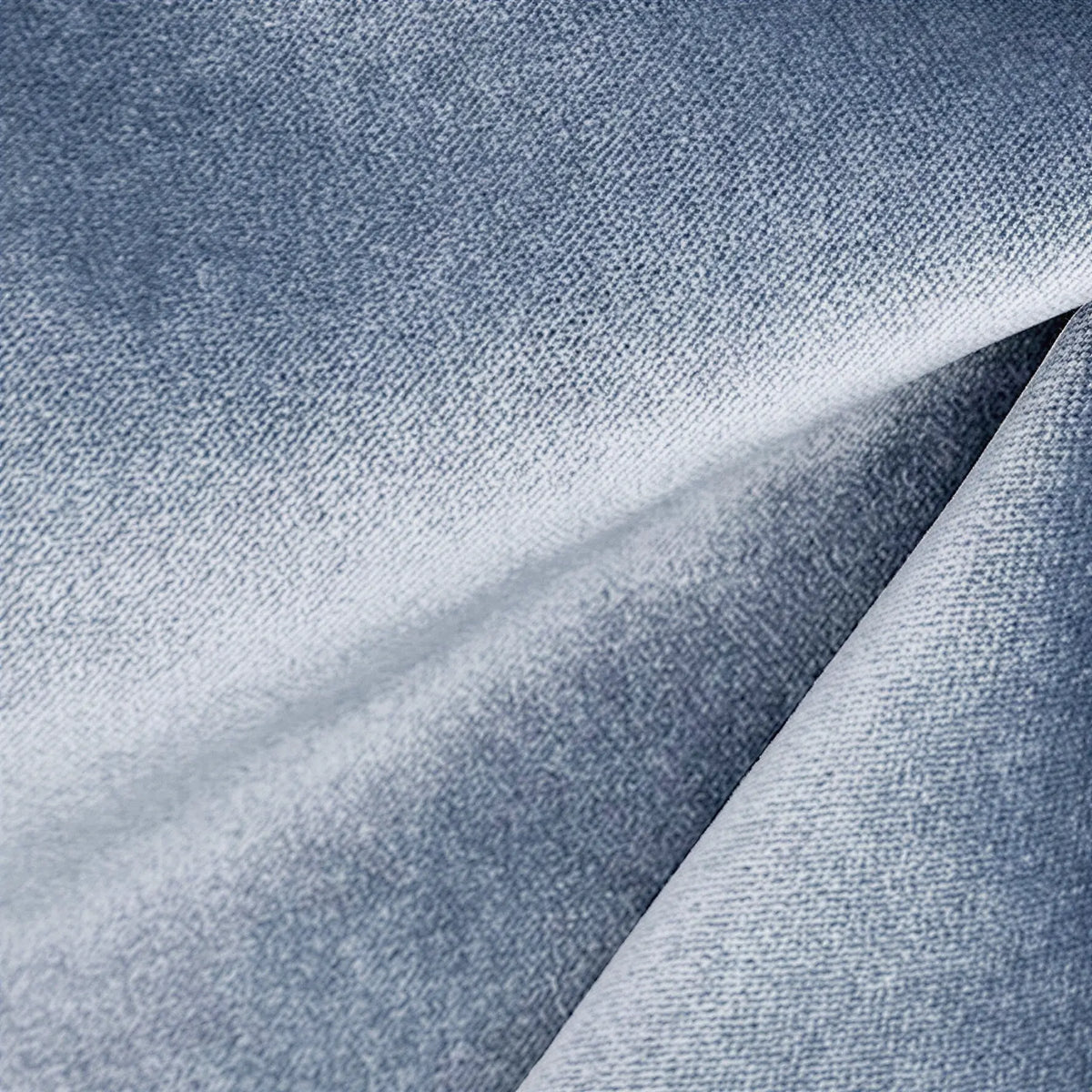 Velvet Fabric in Denim