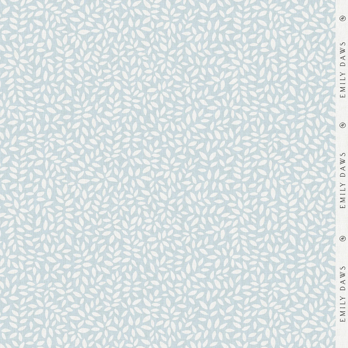 Wadmalaw fabric in Sky by Emily Daws styled in an interior — Sea Island Collection