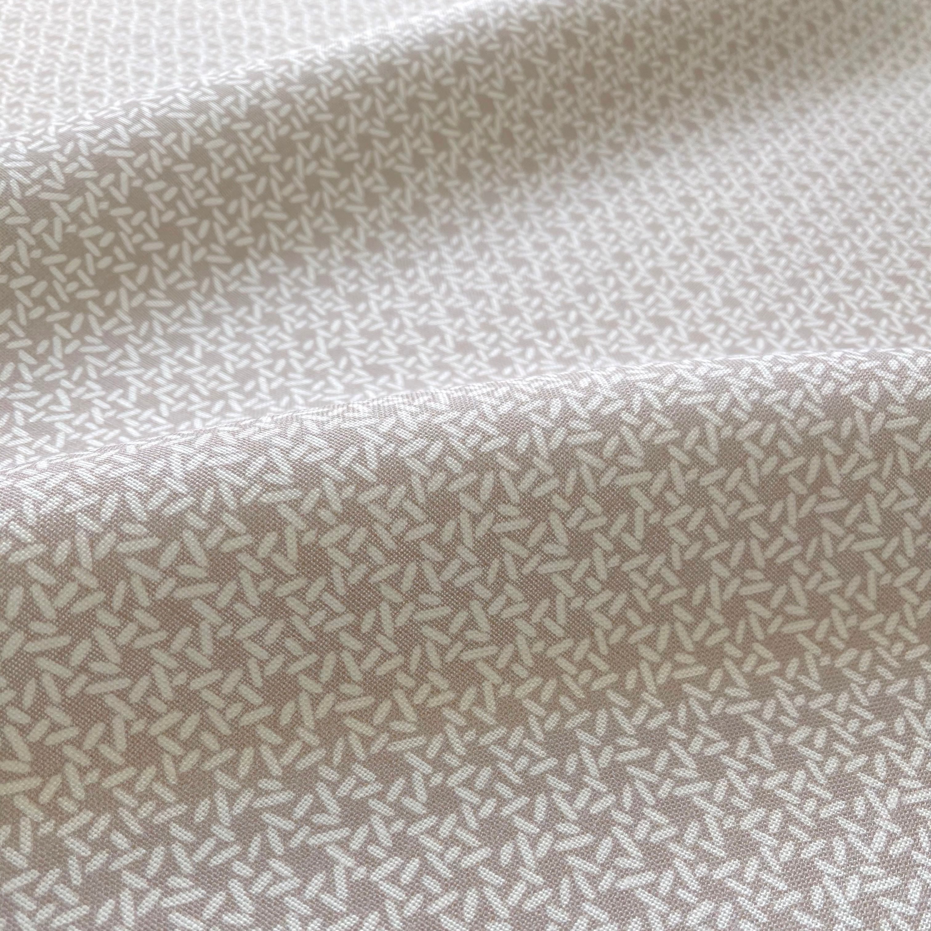 Carolina Rice pillow in Blush – close-up of the fabric texture and pattern on linen backing