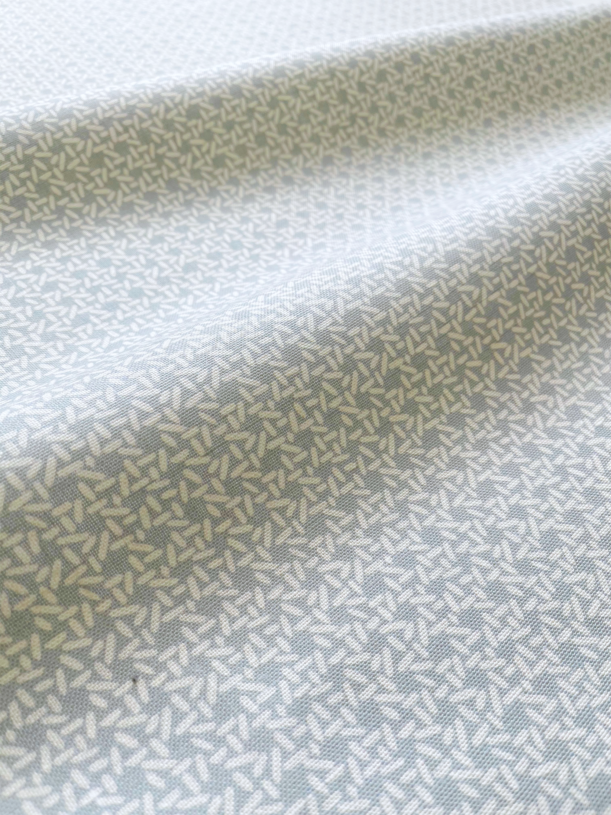 Carolina Rice pillow in Pear – close-up of the fabric texture and pattern on linen backing