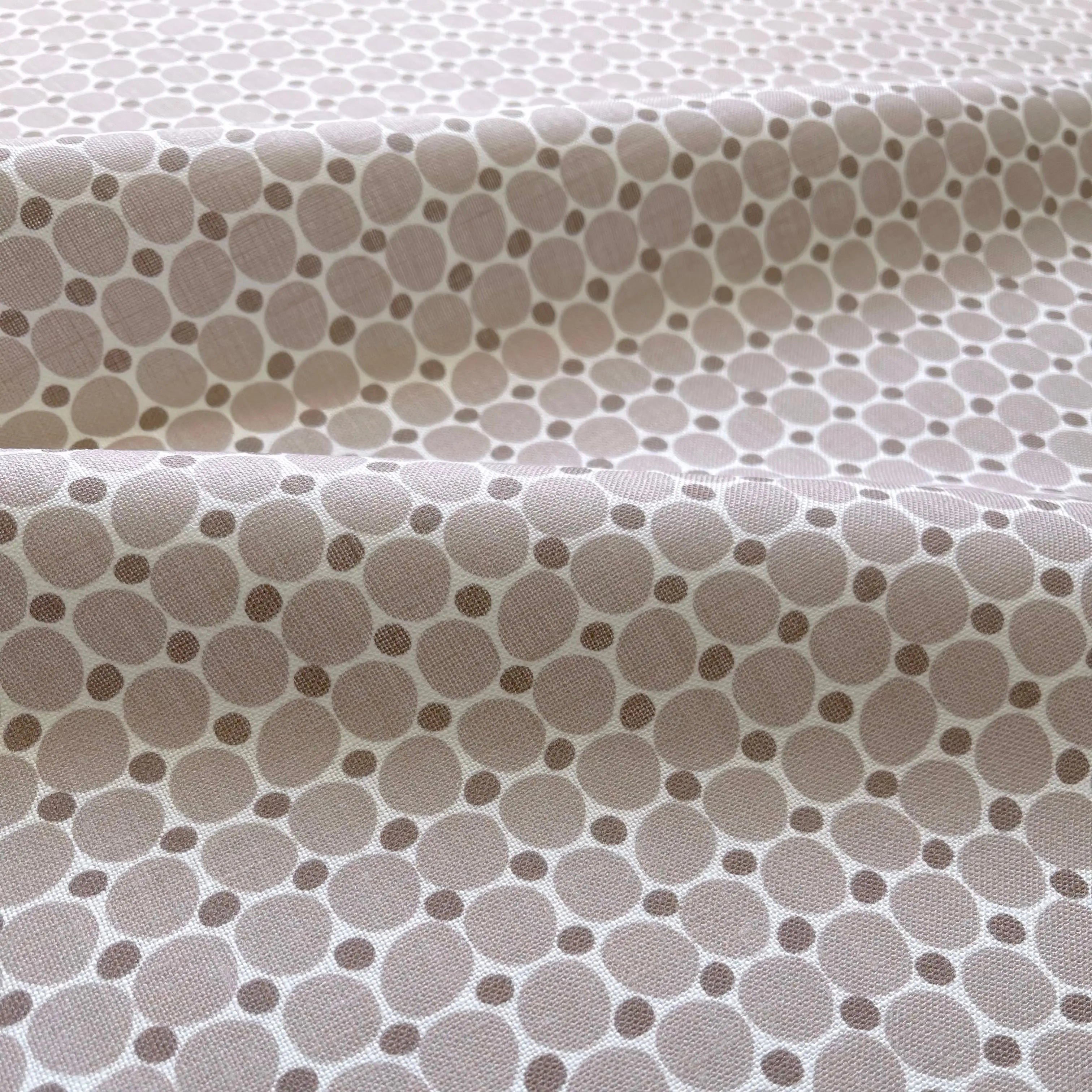 Cobblestone Terracotta pillow by Emily Daws styled in an interior — Charleston Collection