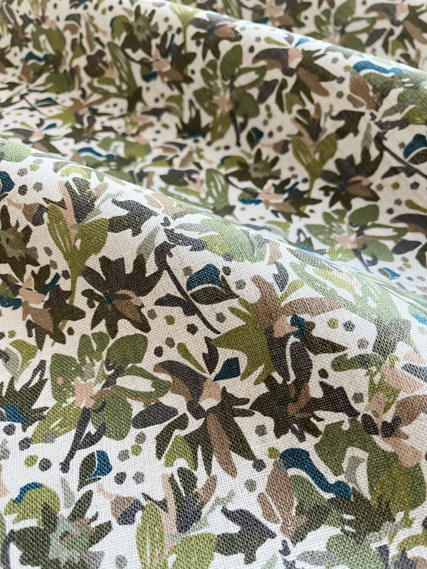 Eden Fabric in Olive