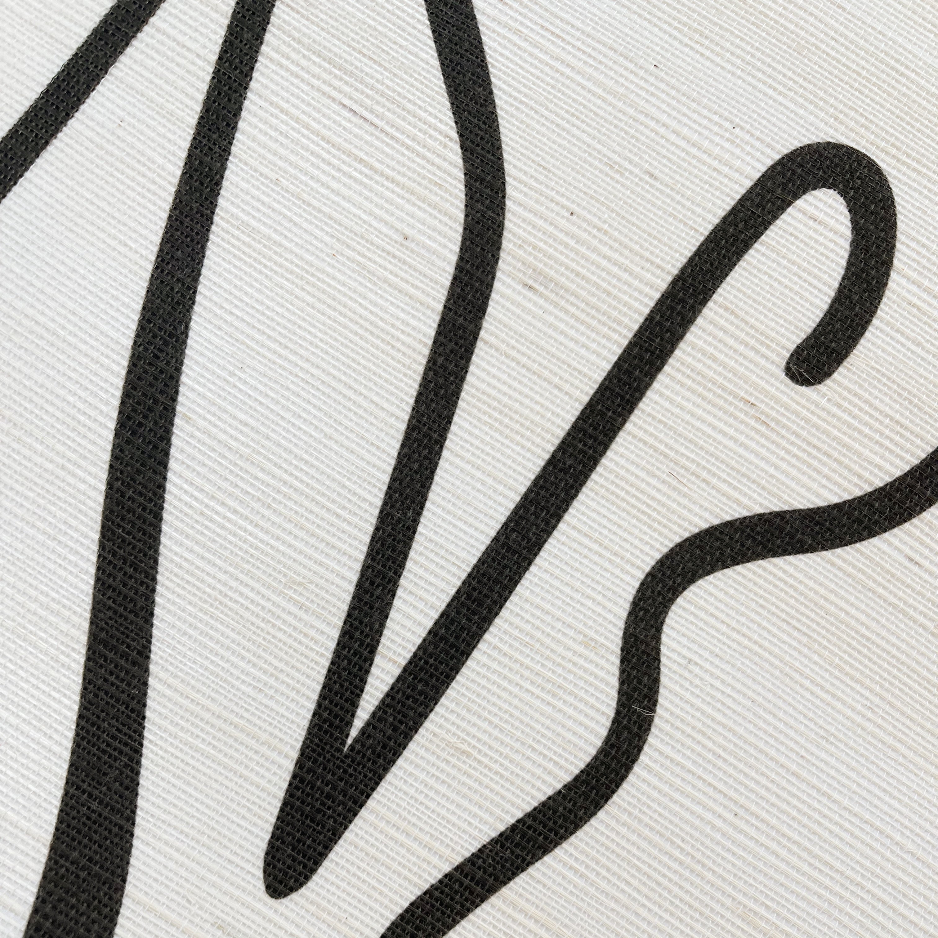 Emily Daws grasscloth wallpaper crafted in small batches, offering luxury texture for bespoke interior projects.