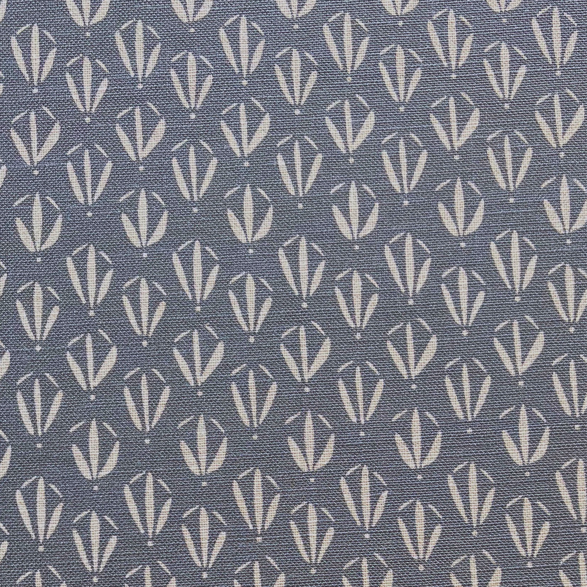 Kiawah fabric in Lake by Emily Daws styled in an interior — Sea Island Collection