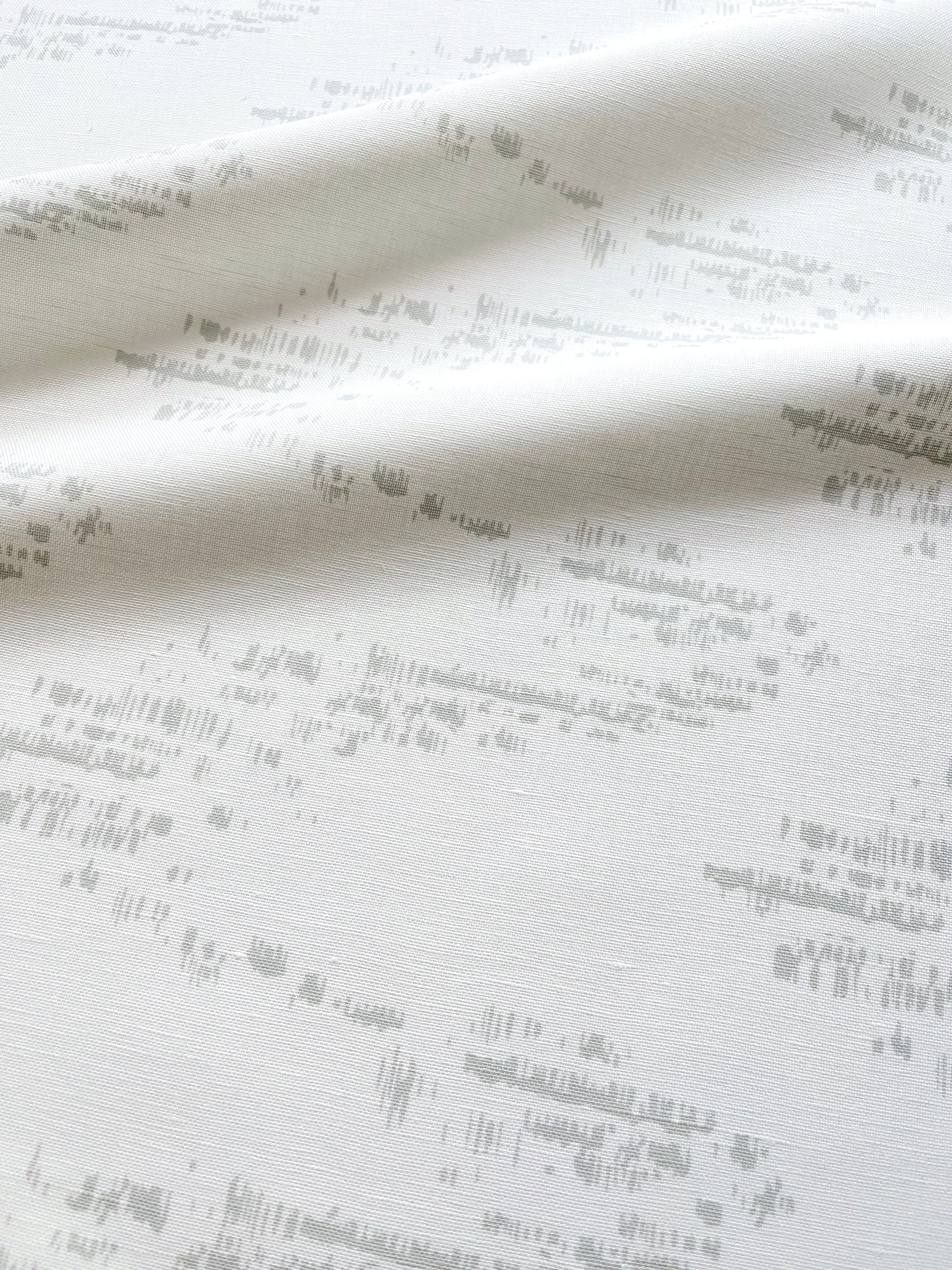 Salt Marsh pillow in Laurel – close-up of fabric texture and linear pattern from the Waterways Collection