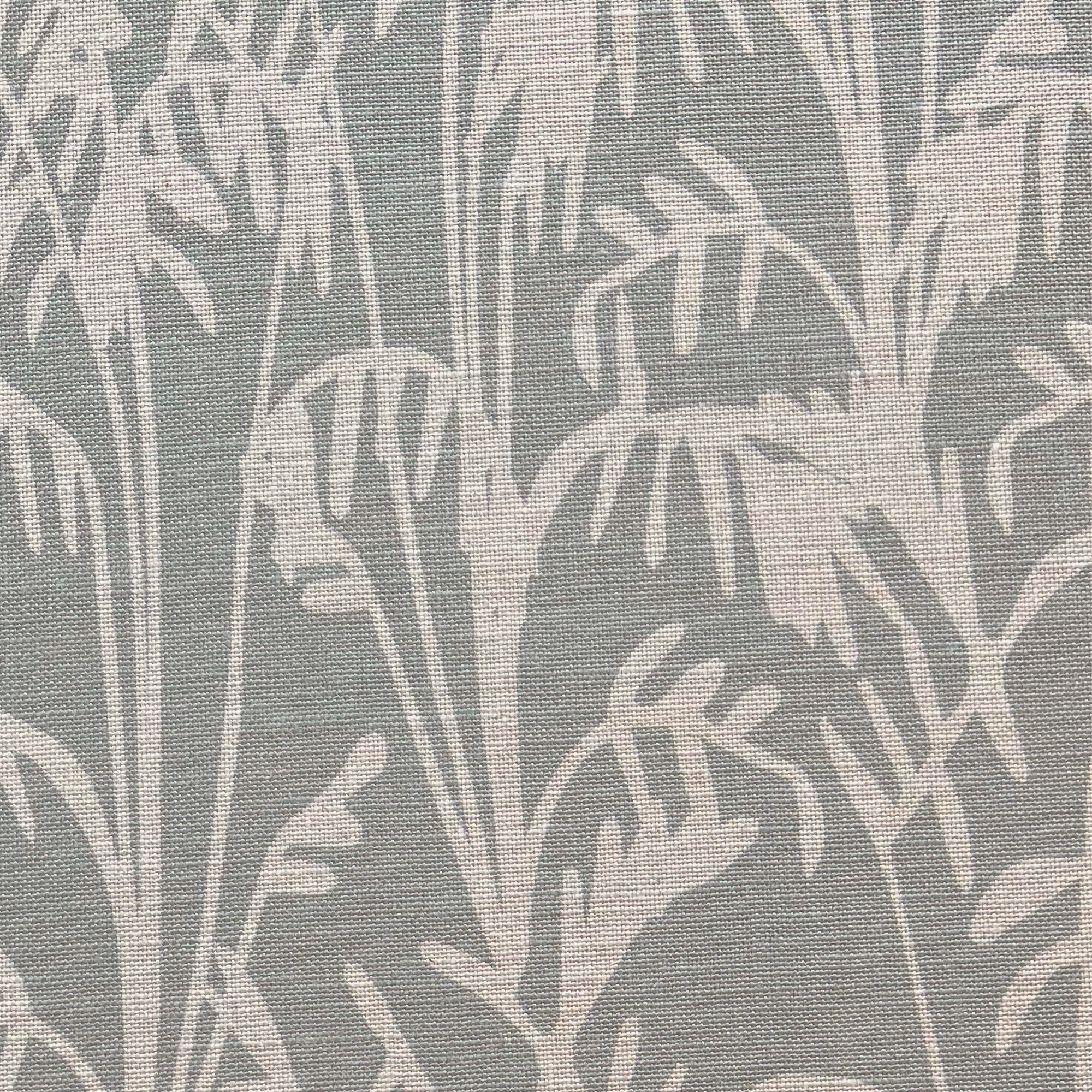 Seabrook II fabric in Pistachio by Emily Daws β close-up showing natural fiber texture, ideal for beach house drapery or pillows β Sea Island fabric collection; luxury coastal fabric by the yard for interiors