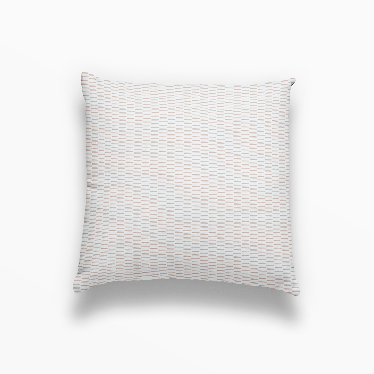 Sweetgrass pillow in Bloom by Emily Daws – square throw pillow for layered Southern-style interiors