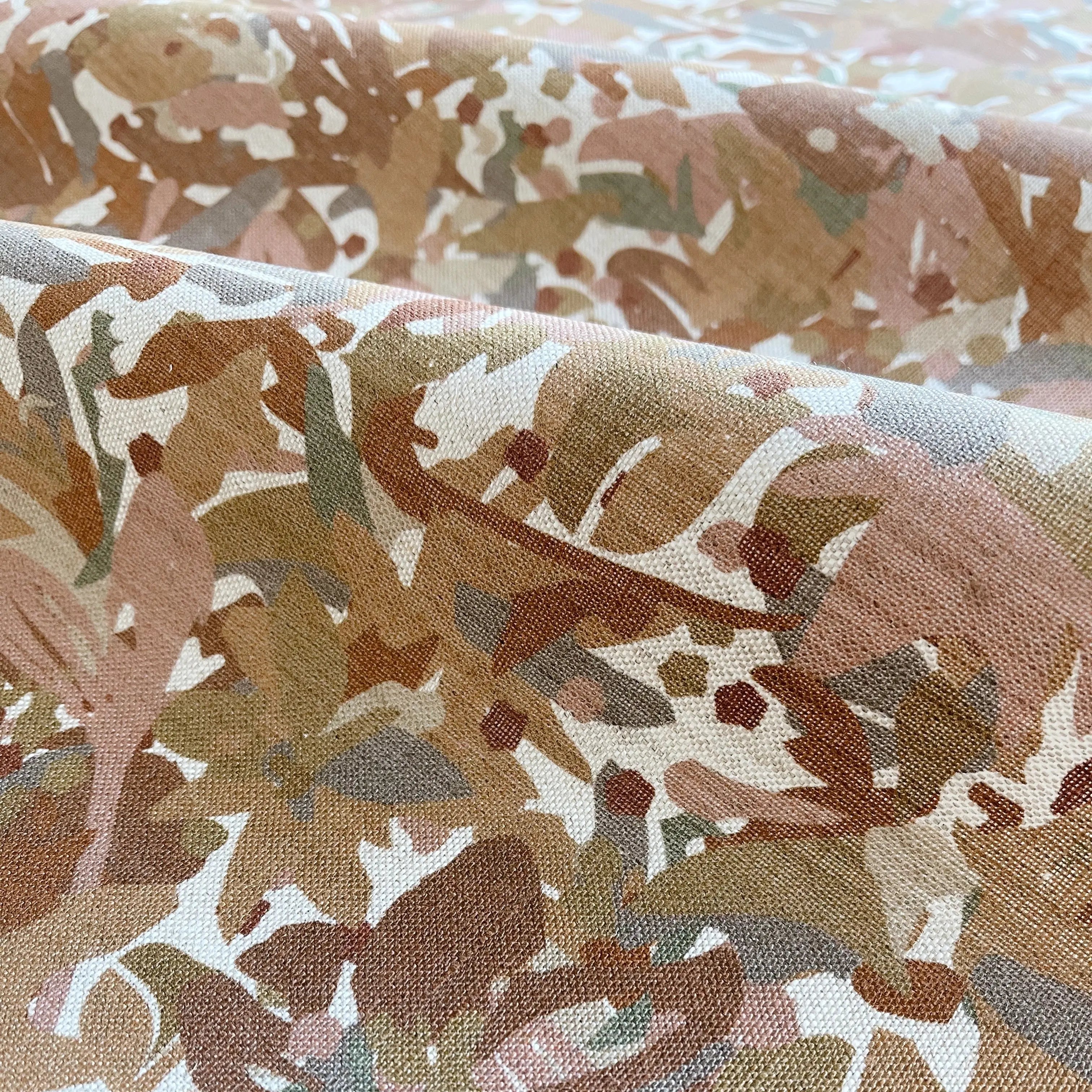Thicket Autumn pillow by Emily Daws styled in an interior — Flora Collection