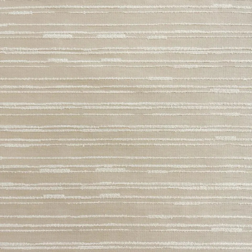 Washout fabric in Hominy by Emily Daws styled in an interior — Waterways Collection