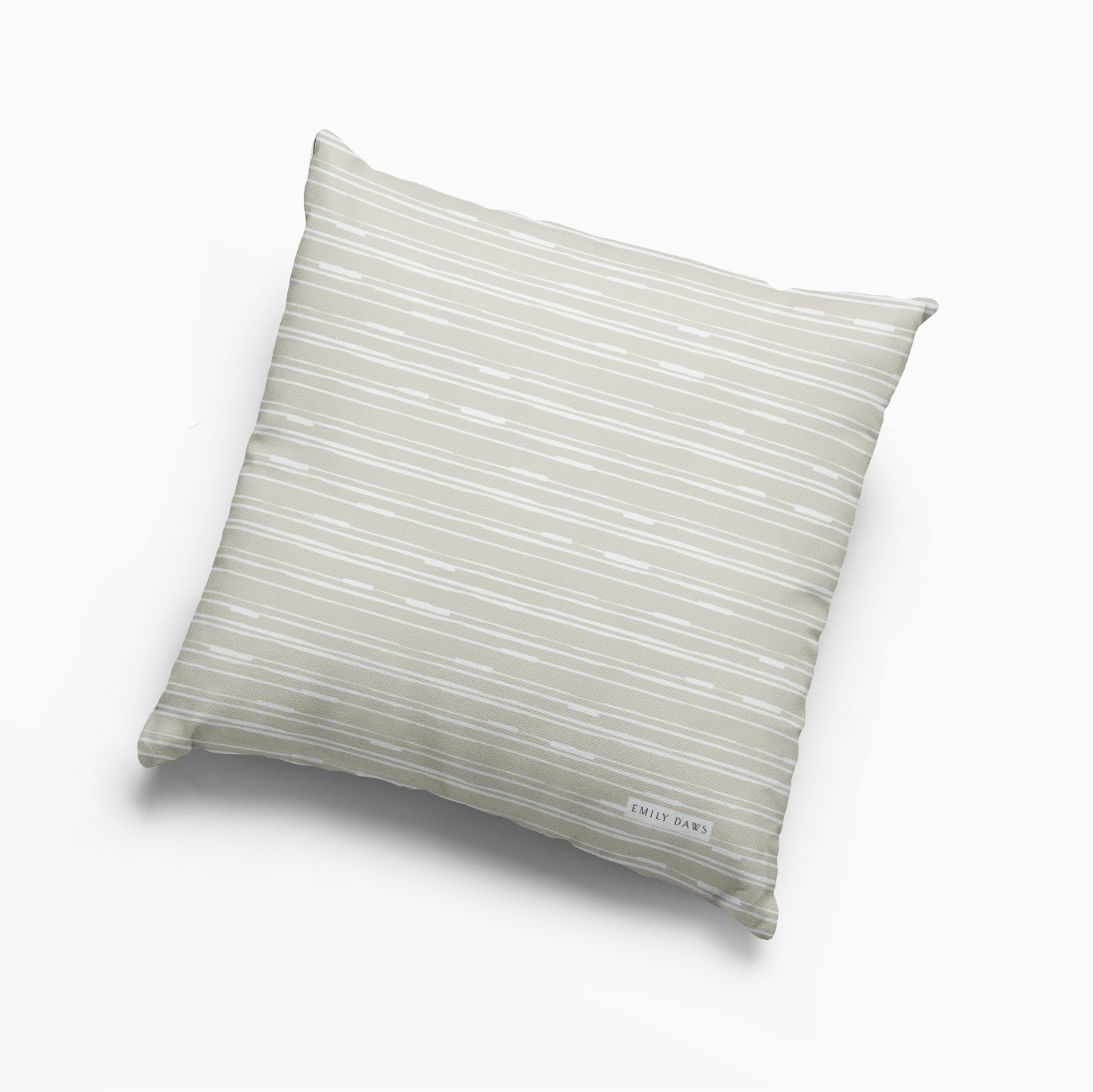 Washout Pillow in Hominy