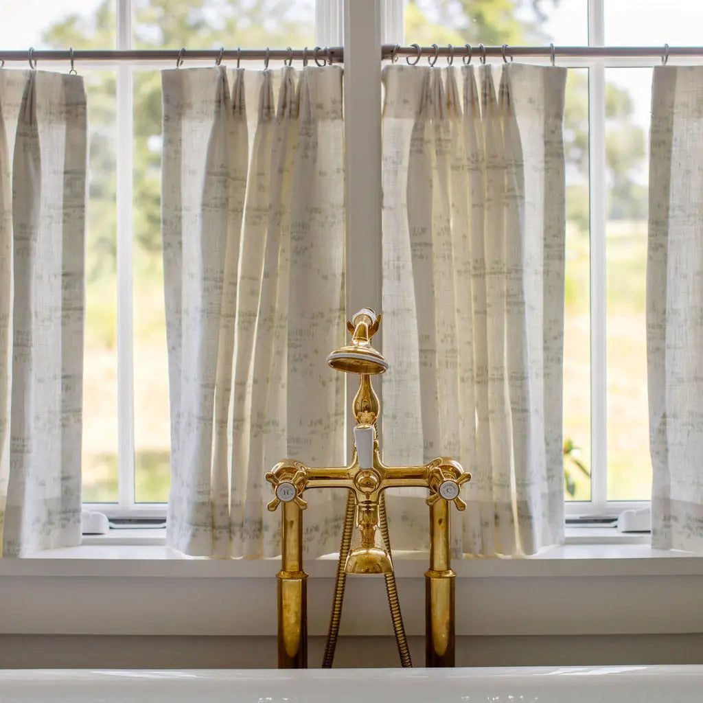 Salt Marsh fabric in Laurel by Emily Daws styled in the 2024 Southern Living Idea House, Johns Island