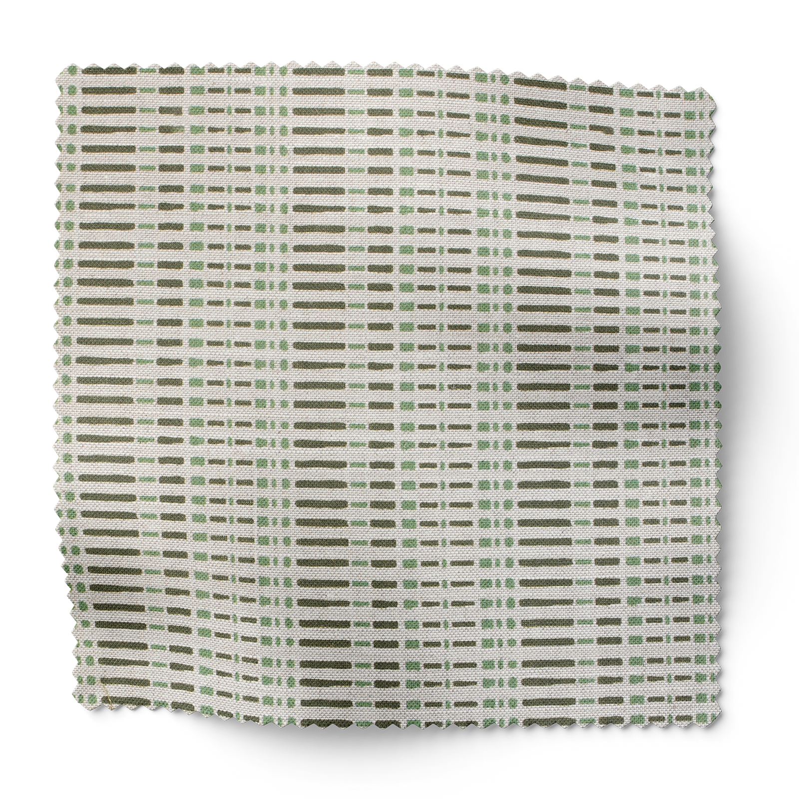 Birch fabric in Evergreen by Emily Daws – floral swatch ideal for drapery or upholstery in mountain homes
