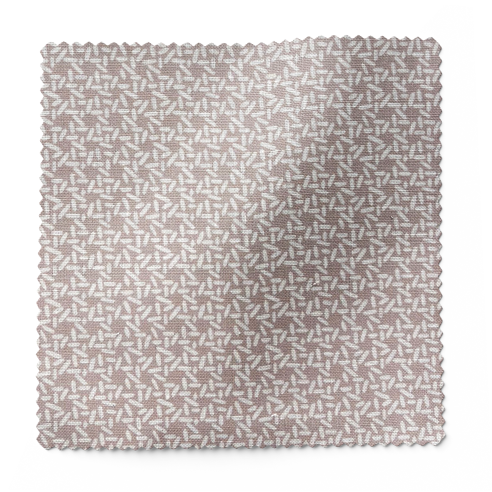 Carolina Rice fabric in Blush by Emily Daws – swatch view showing pattern and color details – Charleston fabric by the yard for interiors