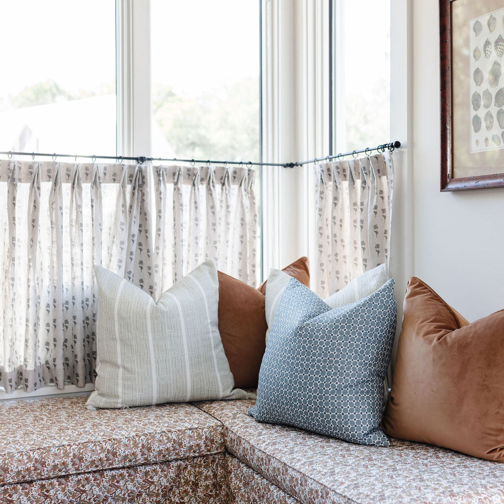 Sandbar Seaweed fabric by Emily Daws — Waterways Collection, available by the yard for drapery and upholstery