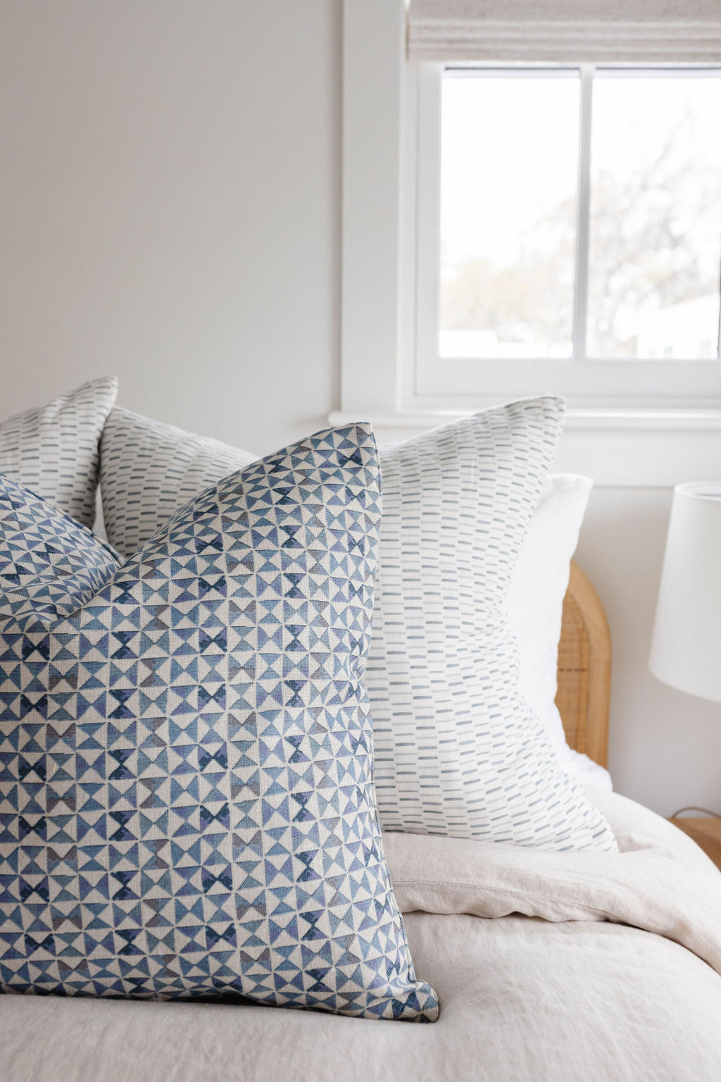 Kaleidoscope Pillow in Iris